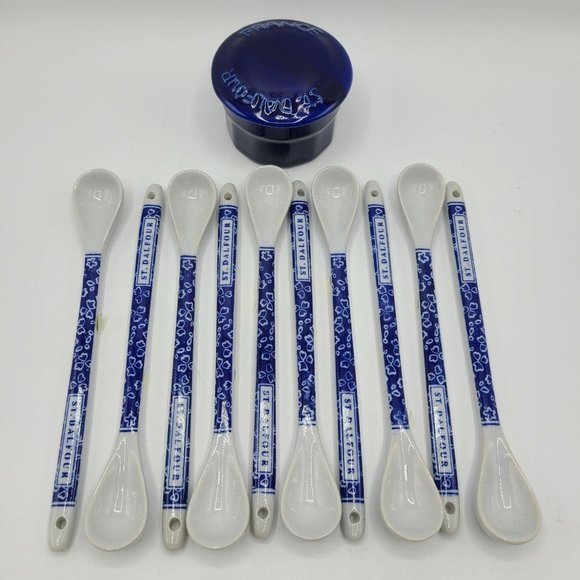 St. Dalfour Porcelain Dining Set Of Vintage St Dalfour Porcelain